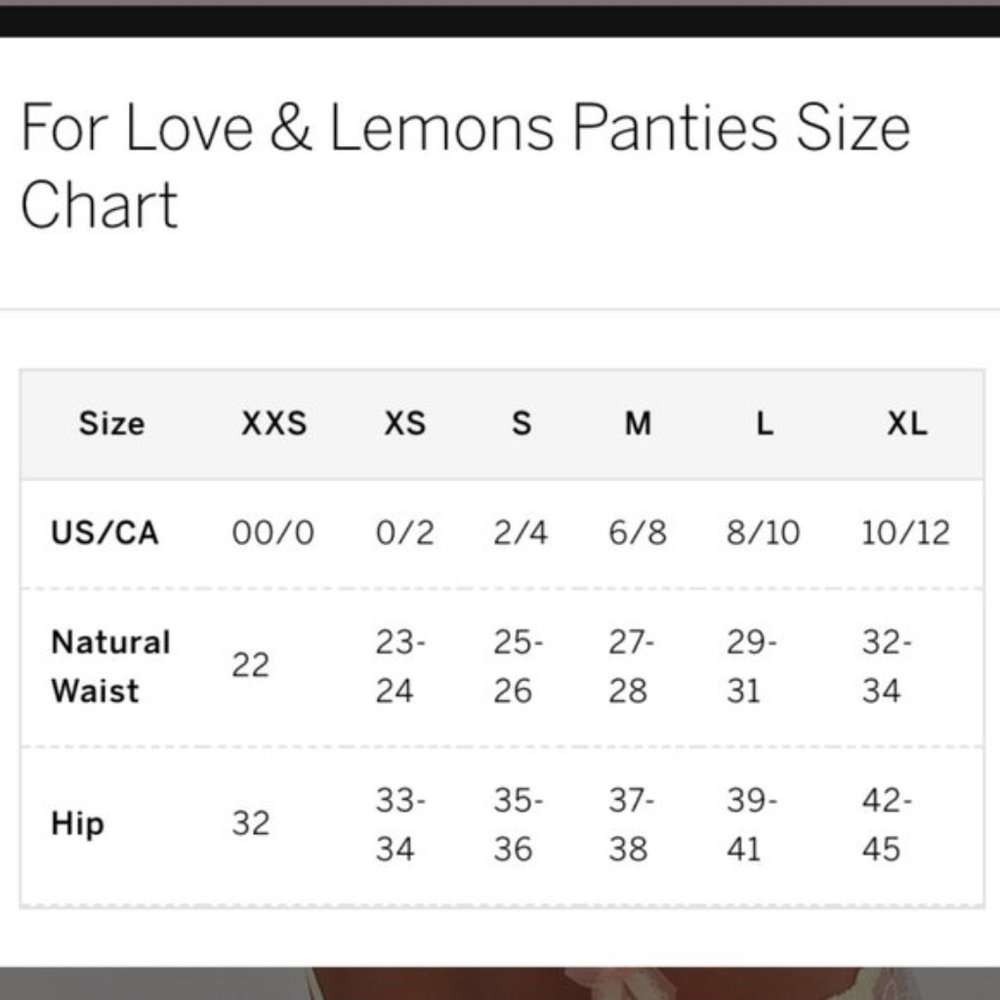 SOLD! For Love & Lemons Love Song Thong Panty - Picture 8 of 8